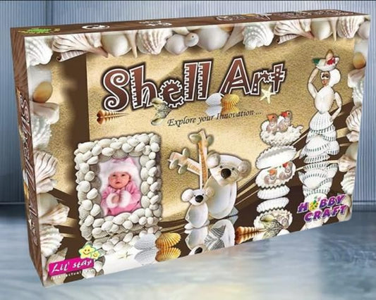 Shell Art and Craft Kit - Stones Painting Materials
