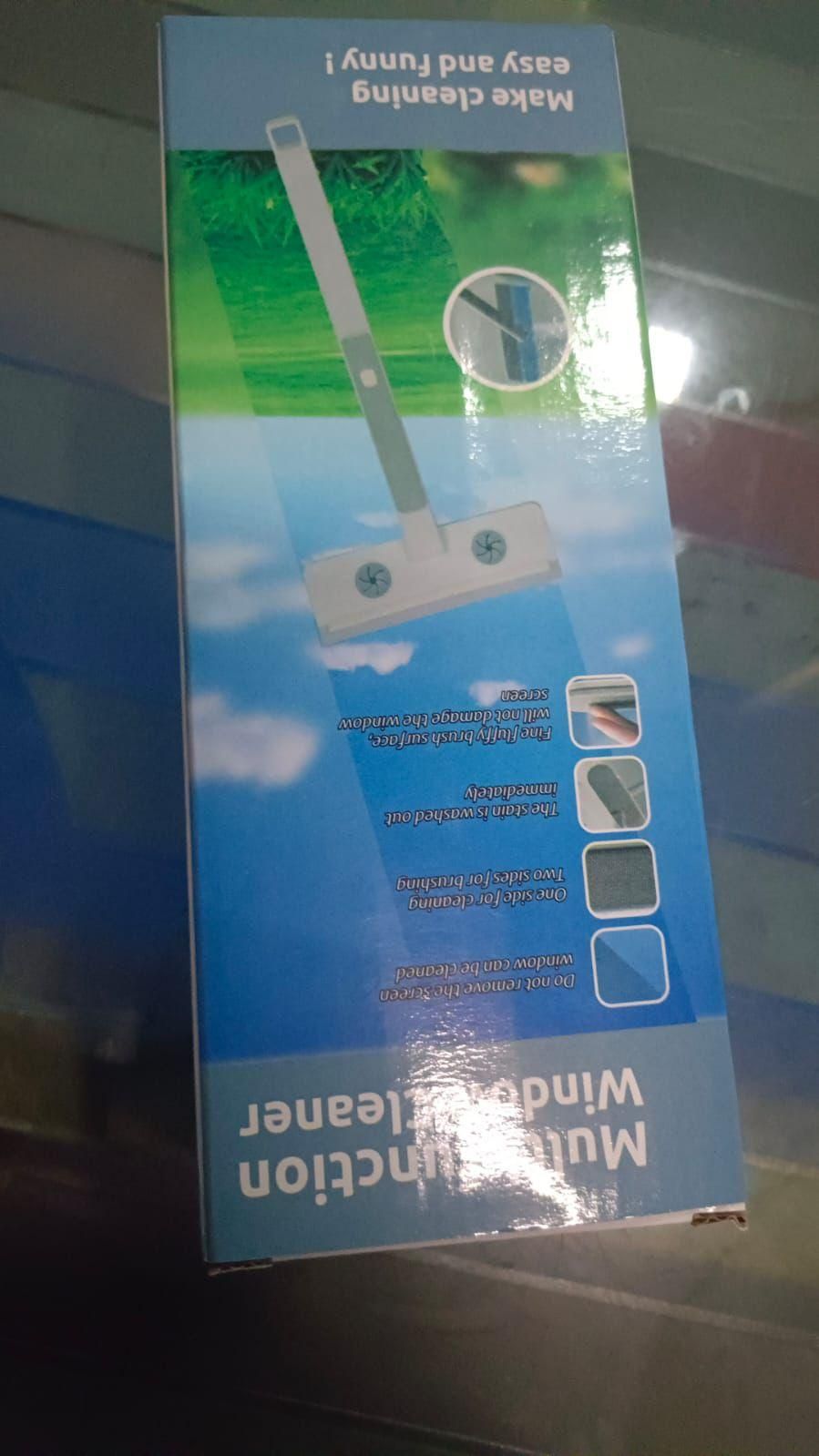 Double Sided 4 in 1 Cleaner Brush - Wiper