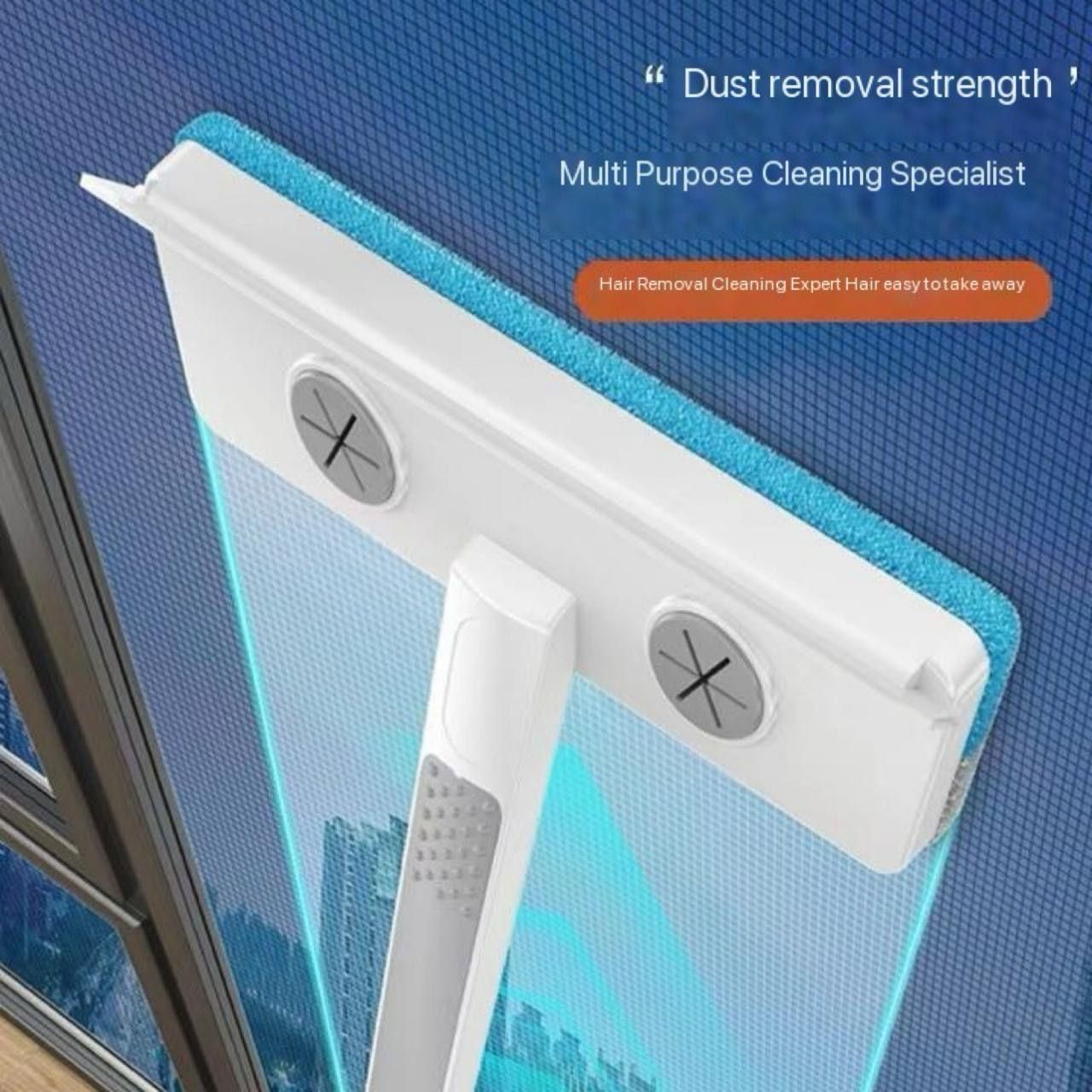 Double Sided 4 in 1 Cleaner Brush - Wiper